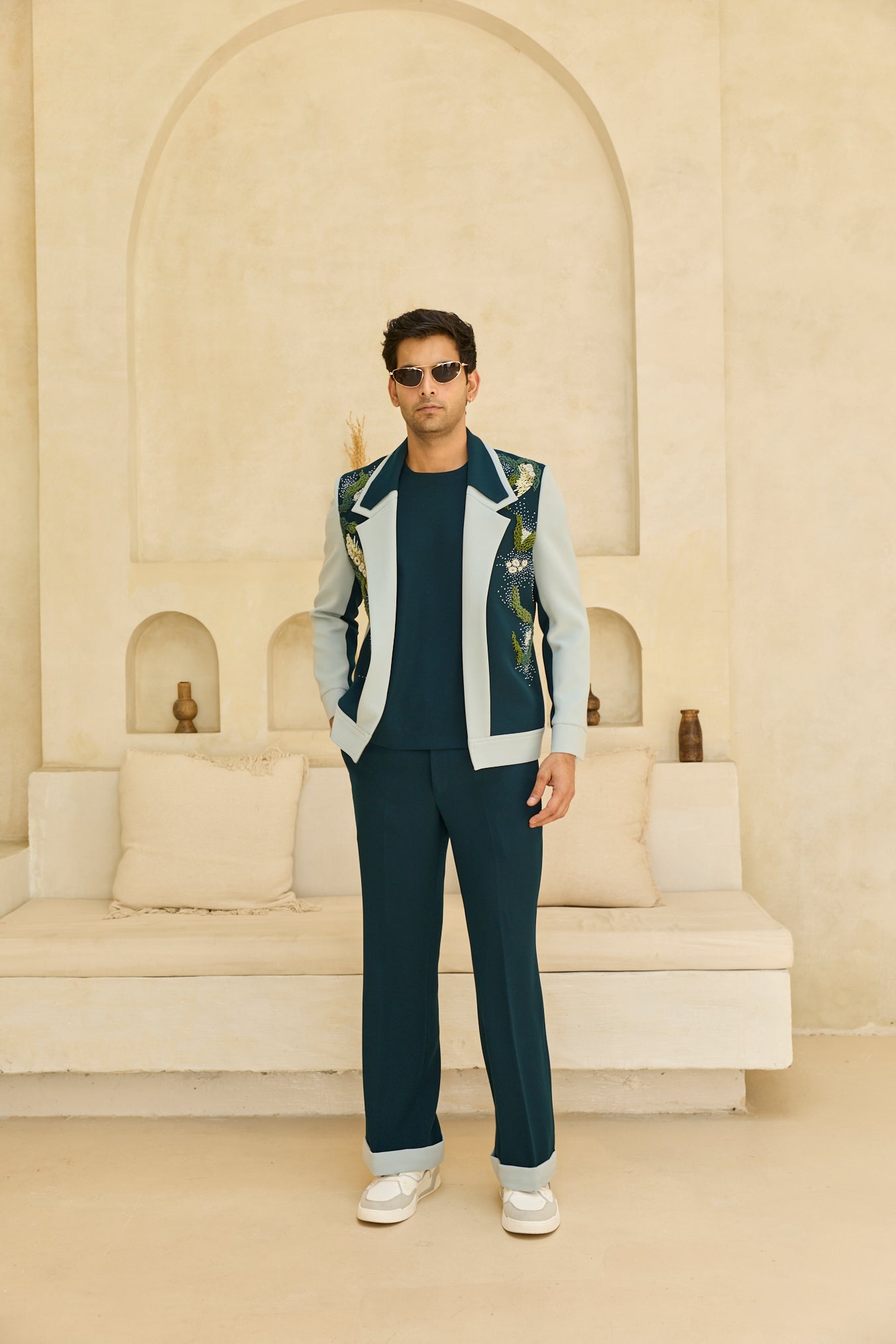 DUAL GREEN JACKET SET
