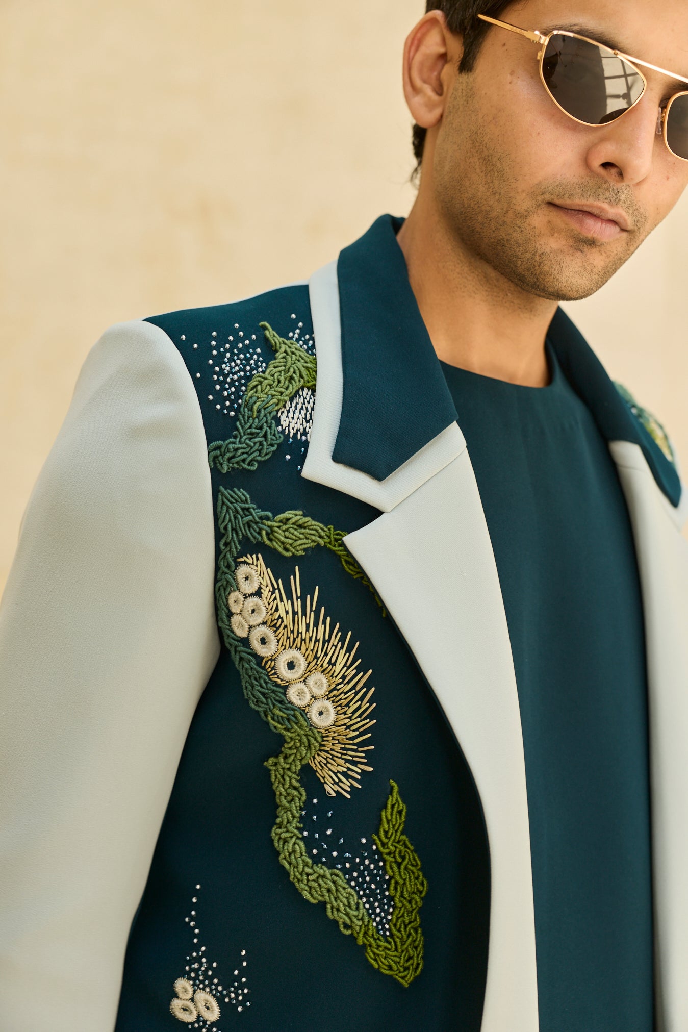 DUAL GREEN JACKET SET