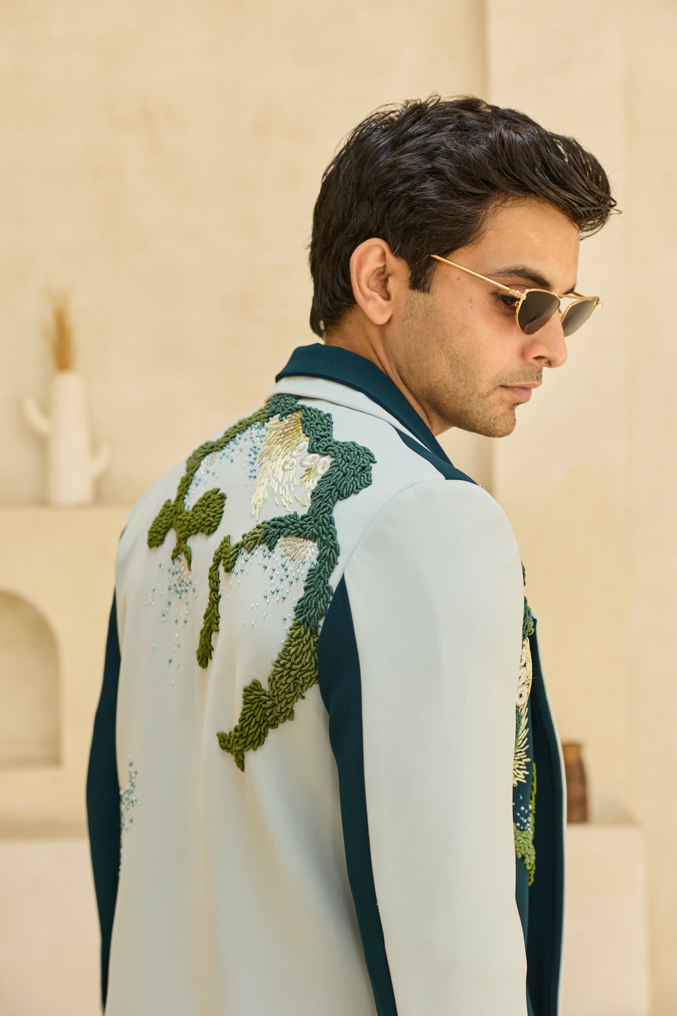 DUAL GREEN JACKET SET