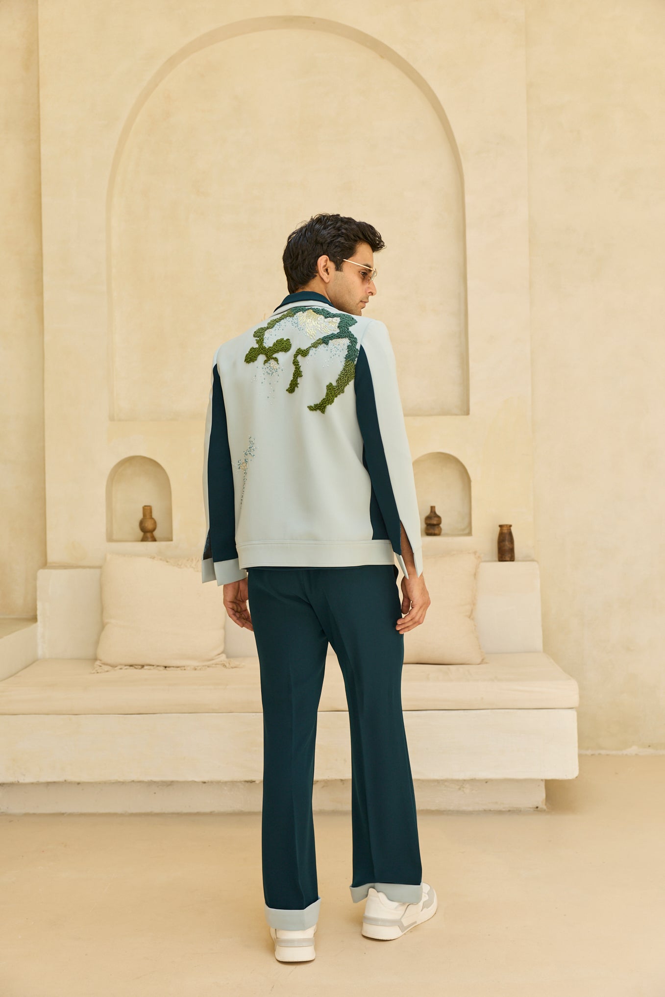 DUAL GREEN JACKET SET