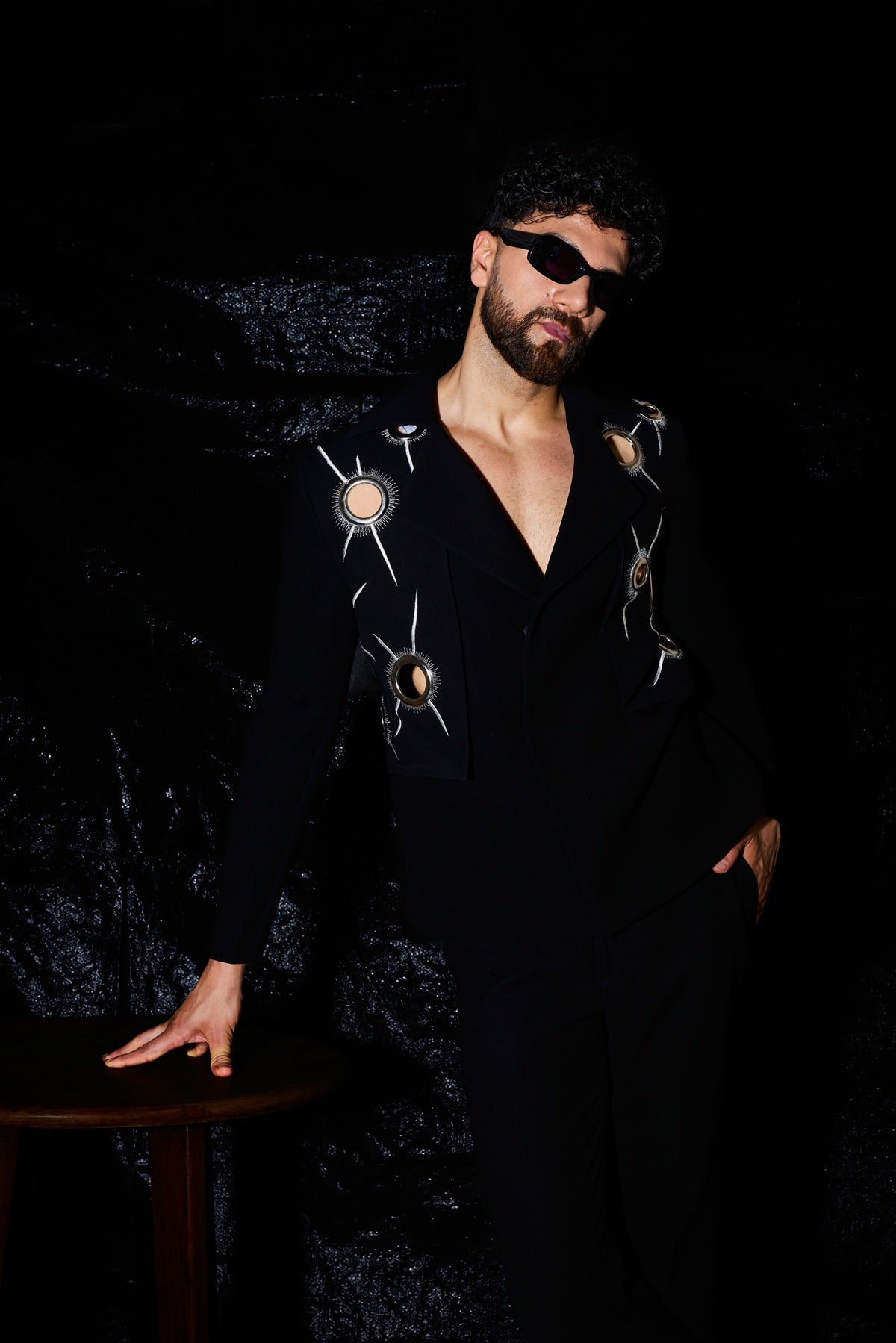 The Metallic Halo Suit Set