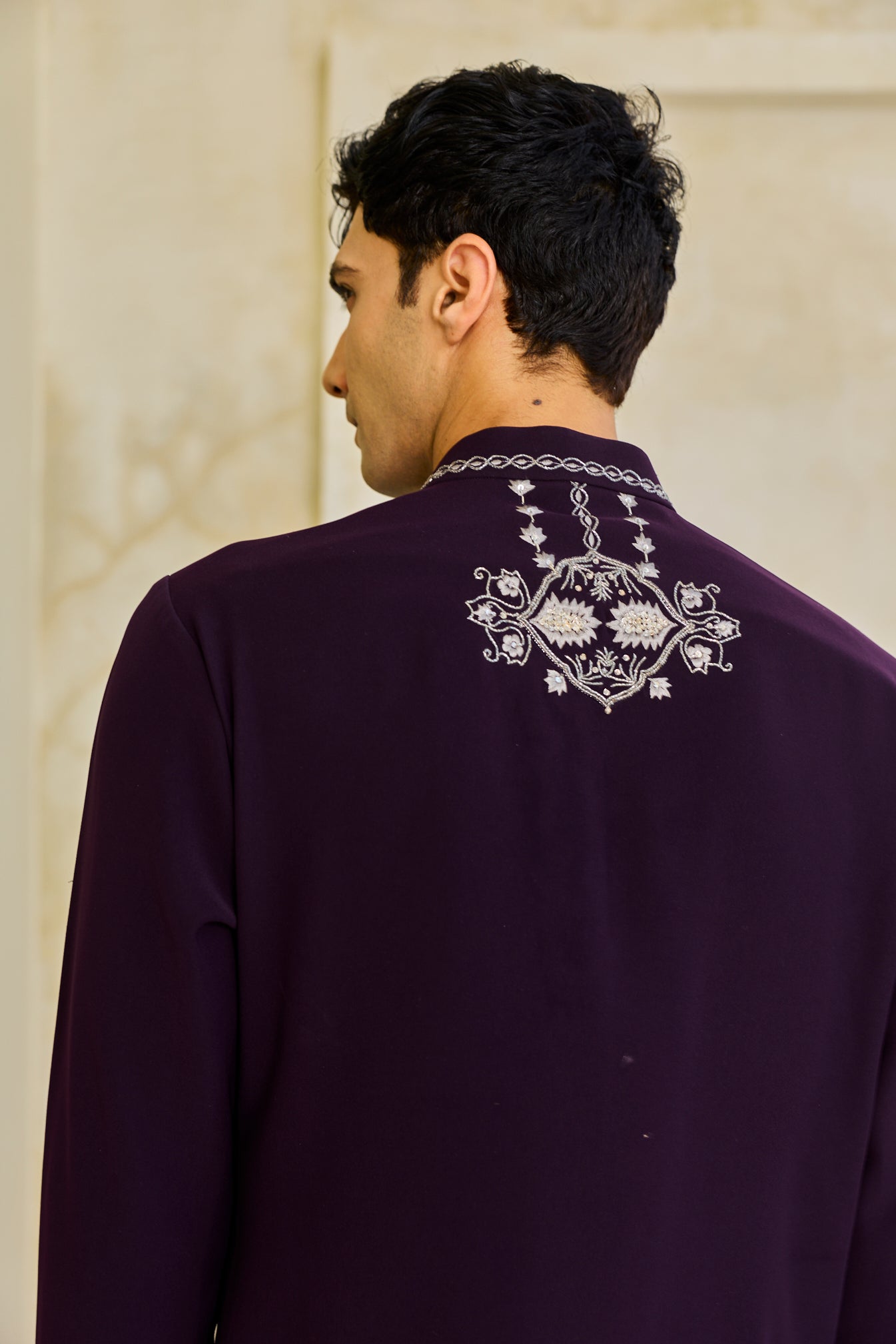Wine kurta set