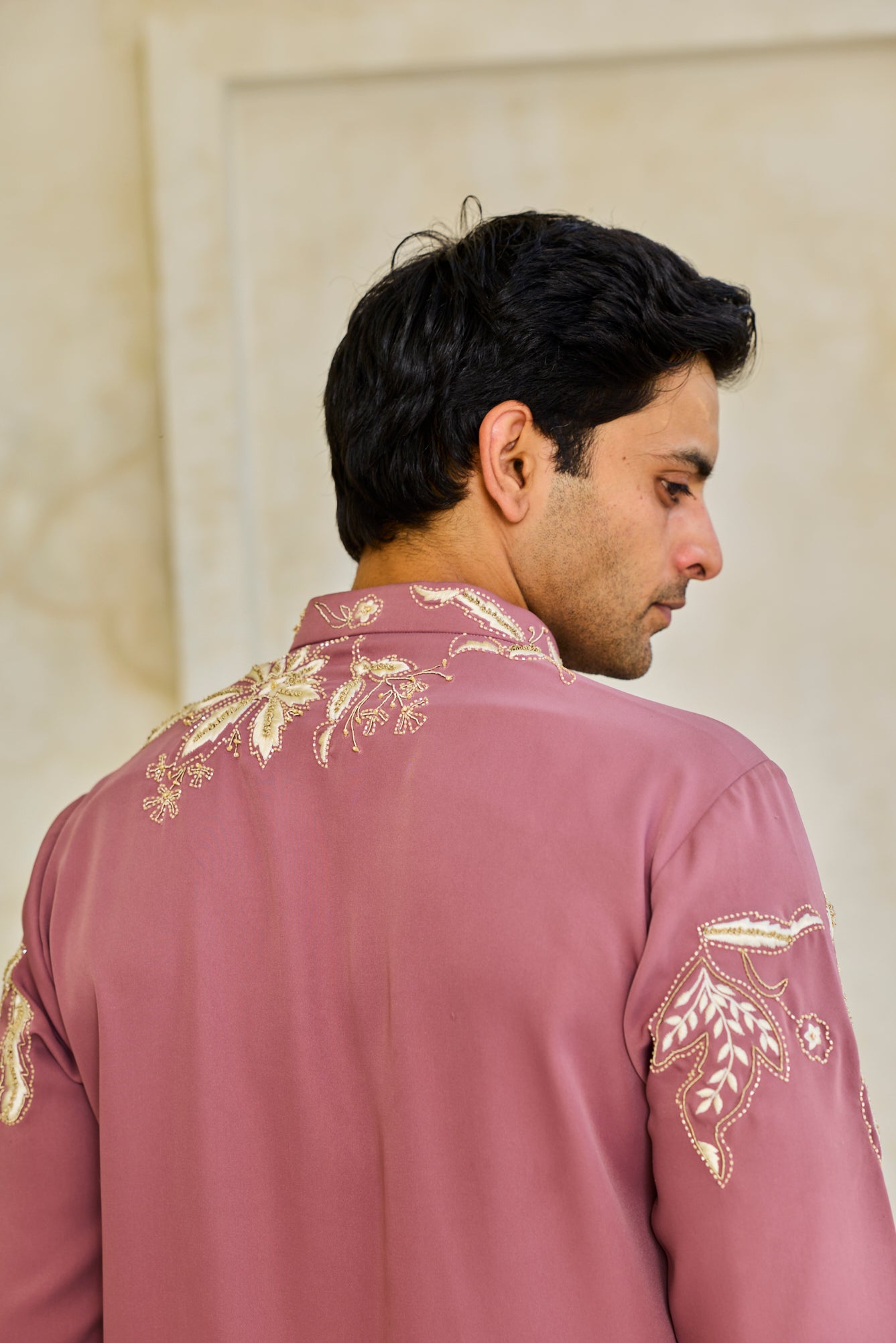 The Mauve Blossom Kurta Set
