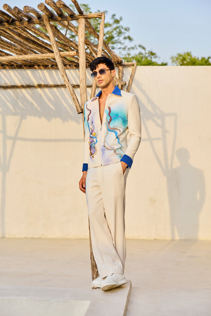 IVORY CARNIVAL JACKET SET