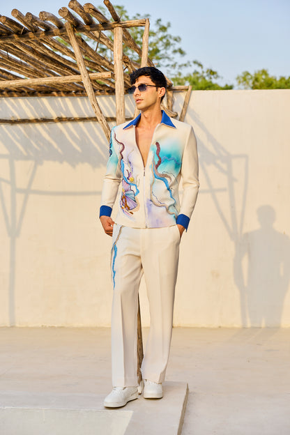 IVORY CARNIVAL JACKET SET