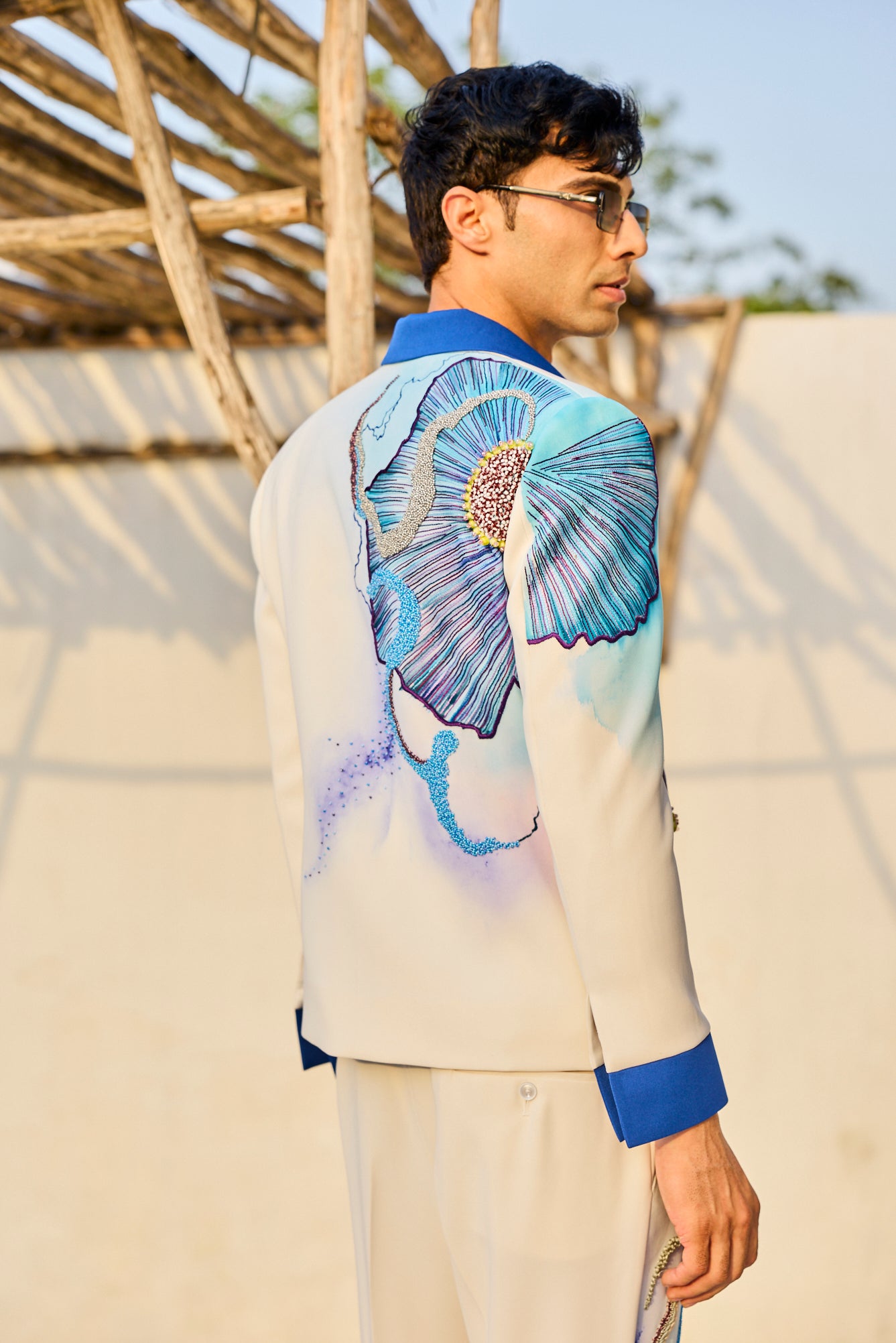 IVORY CARNIVAL JACKET SET