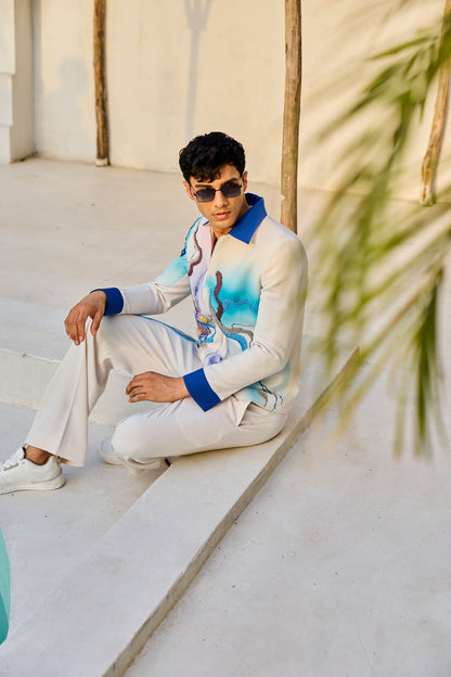 IVORY CARNIVAL JACKET SET