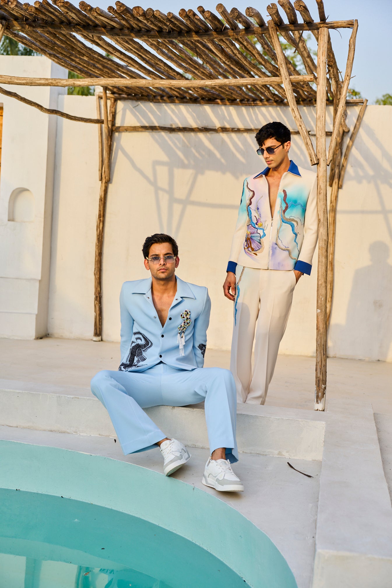 IVORY CARNIVAL JACKET SET