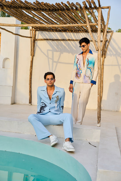 IVORY CARNIVAL JACKET SET