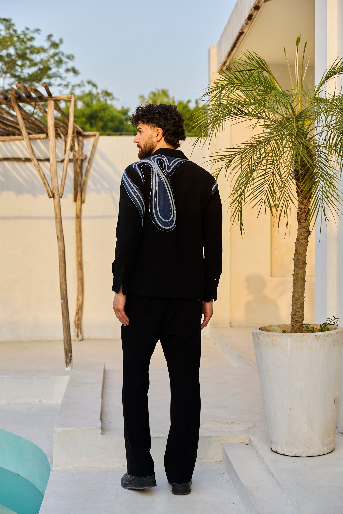BLACK WAVE CORD SET