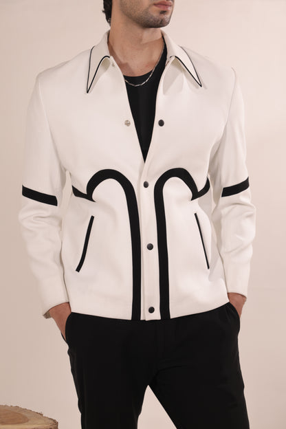 The Monochrome Outline Tailored Set