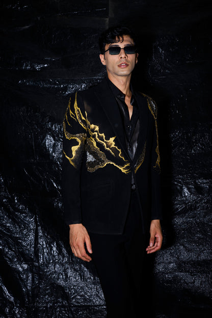 Earth Art Hand-Painted Couture Tuxedo