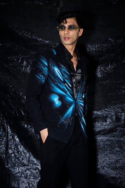 Artisan Blue Flame Tuxedo Set