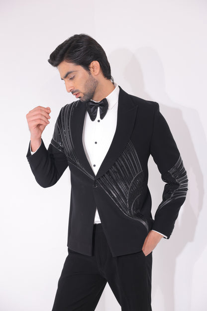 The Onyx Pleat Tailored Tuxedo