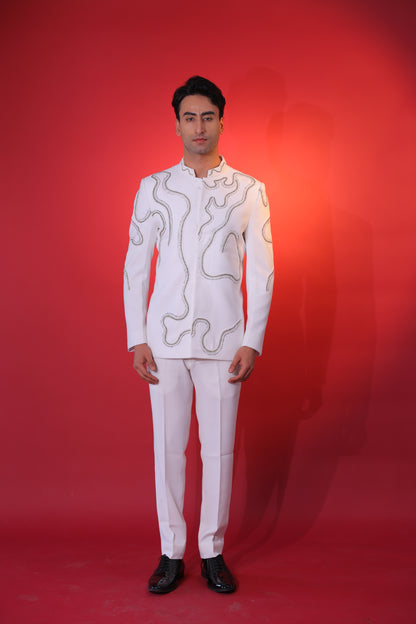 The Aurelian Ivory Bandgala Set