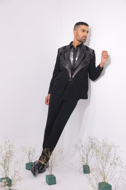 Metal Wings Tuxedo Set