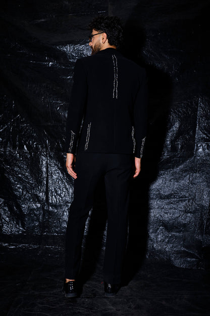 Silver Web Avant-Garde Tuxedo Set