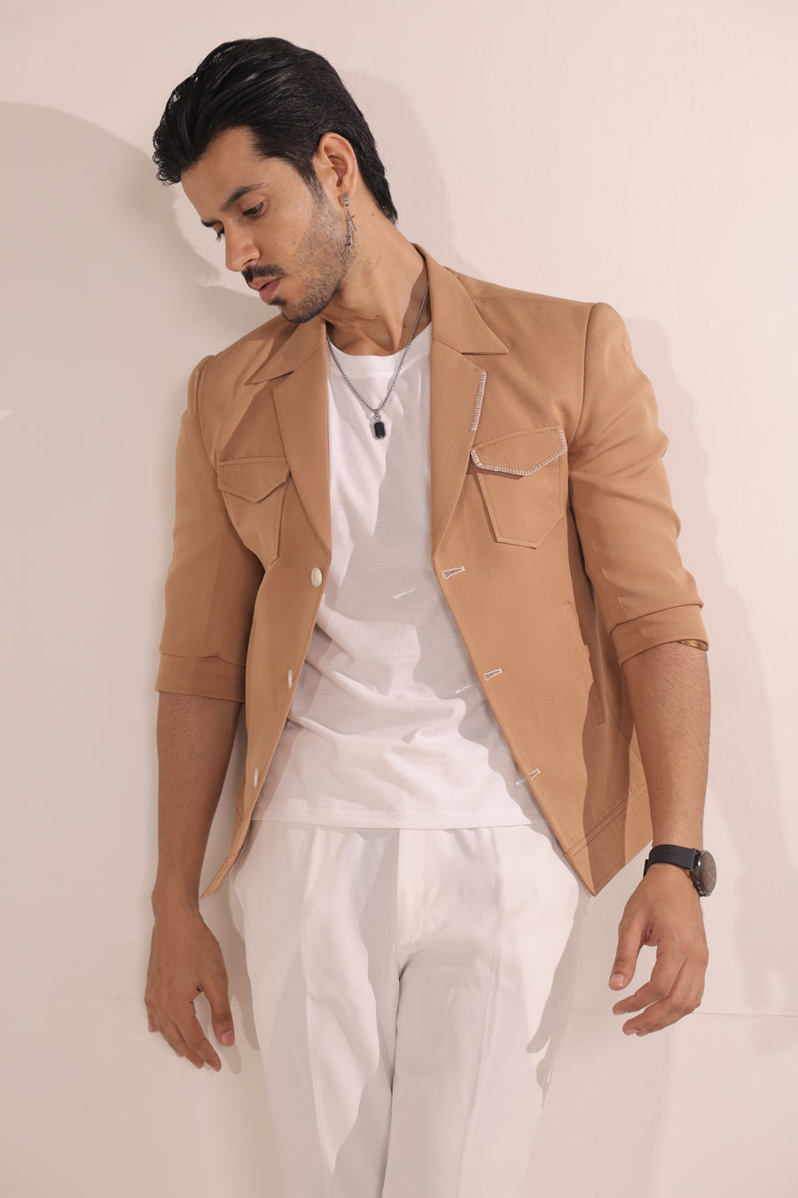 Desert Ochre Tailored Two-Piece Suit