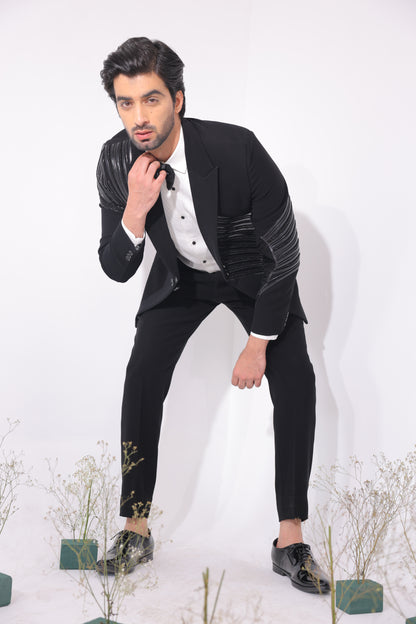 The Onyx Pleat Tailored Tuxedo