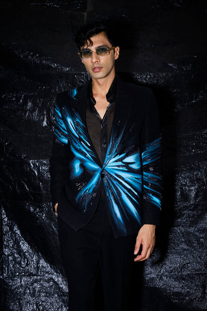 Artisan Blue Flame Tuxedo Set