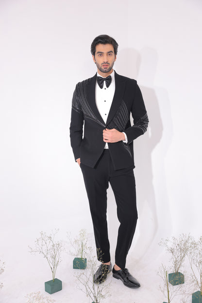 The Onyx Pleat Tailored Tuxedo