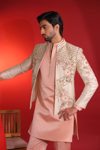 The Imperial Bloom Open Jacket Ensemble