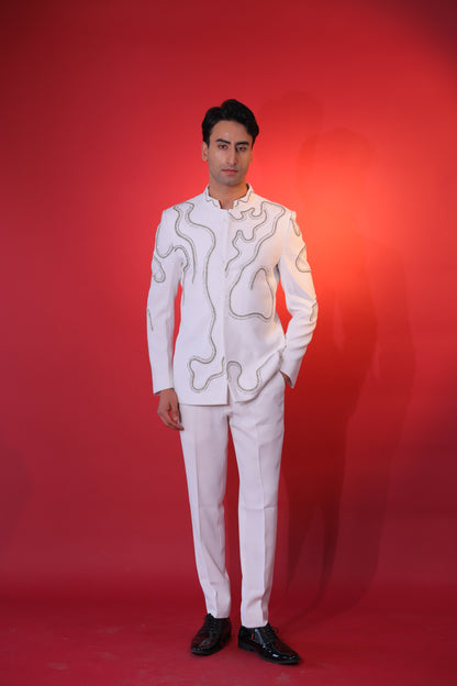 The Aurelian Ivory Bandgala Set