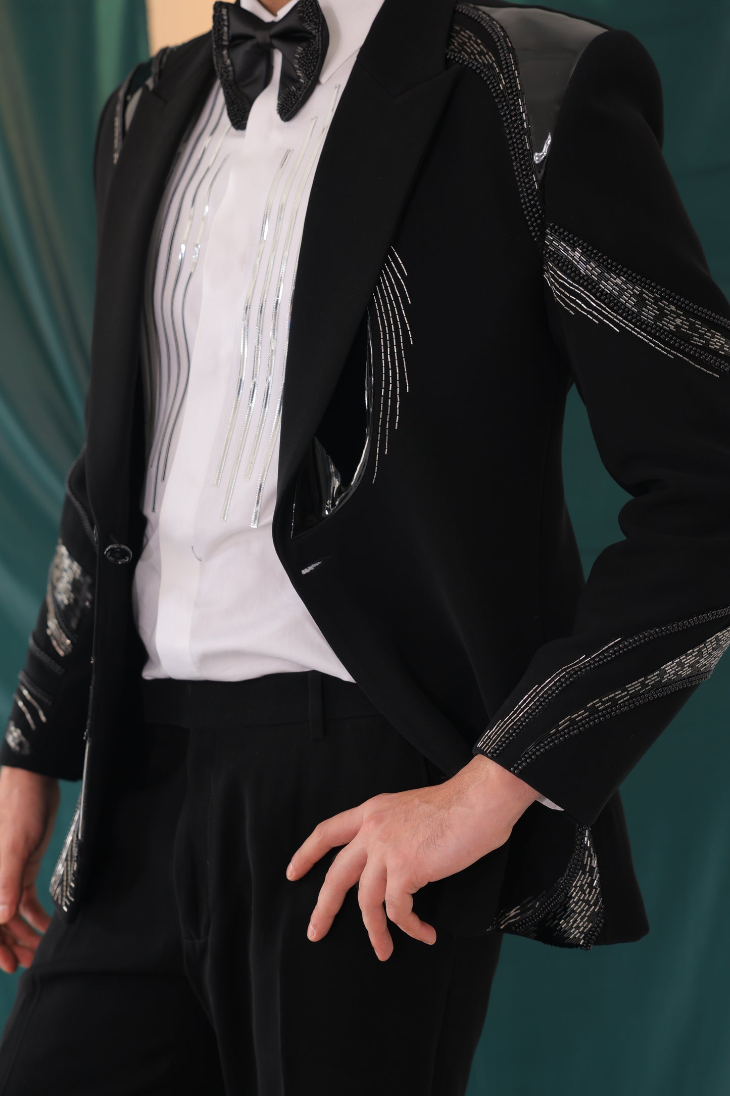 Obsidian Cut Tuxedo Set