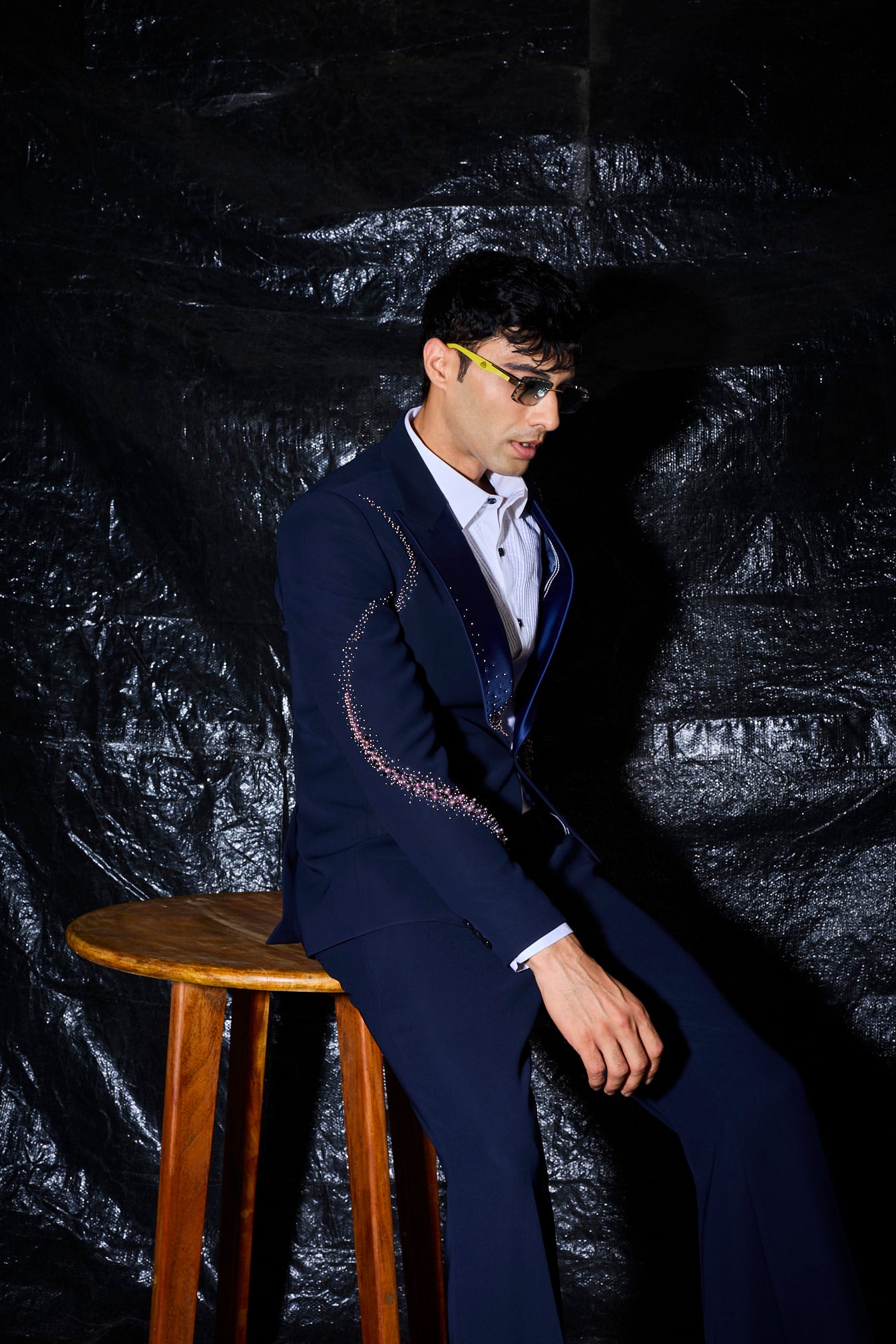 Midnight Starlight Tuxedo Set