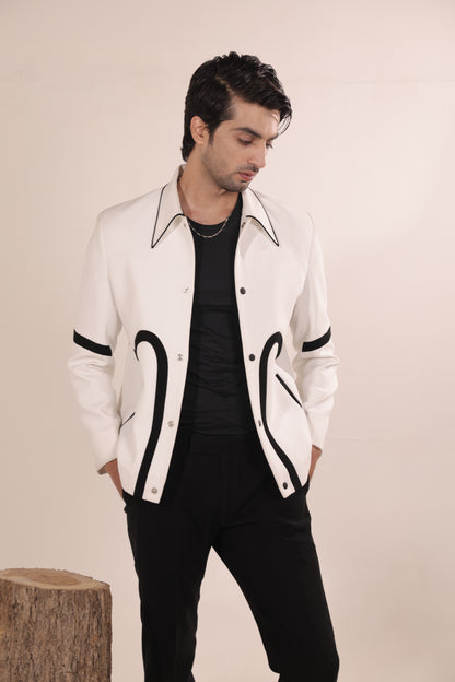The Monochrome Outline Tailored Set