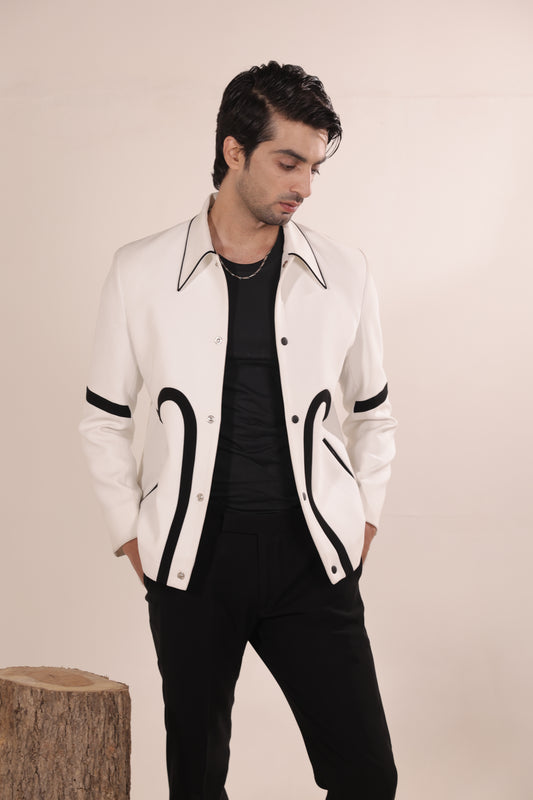 The Monochrome Outline Tailored Set