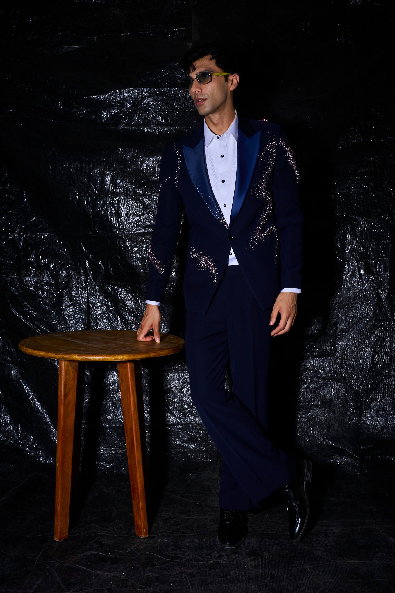 Midnight Starlight Tuxedo Set