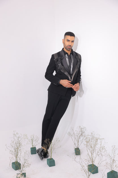 Metal Wings Tuxedo Set