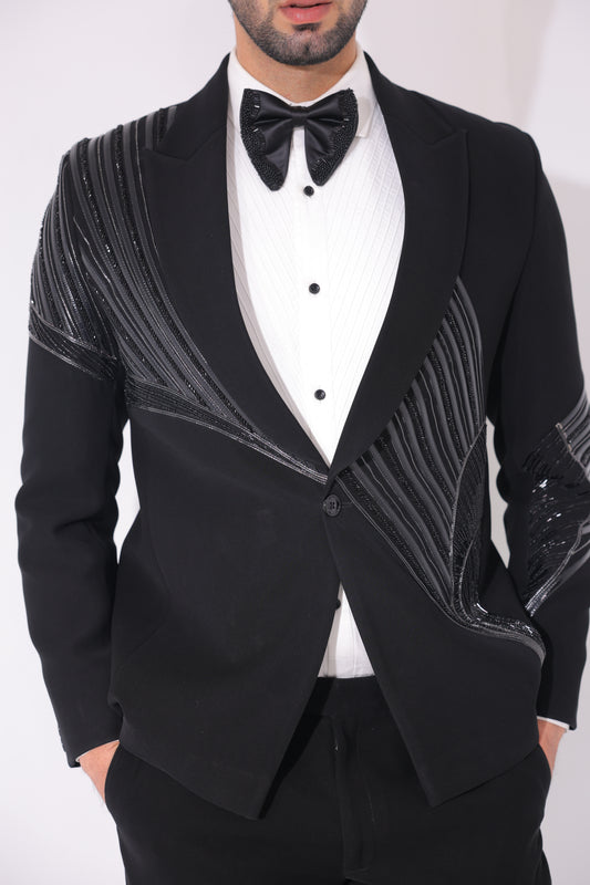 The Onyx Pleat Tailored Tuxedo