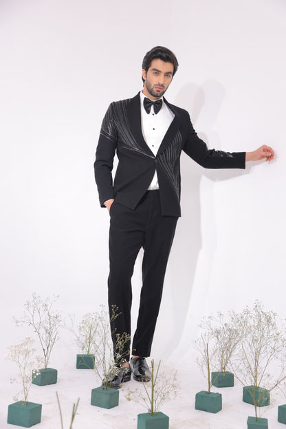The Onyx Pleat Tailored Tuxedo