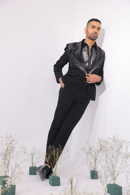 Metal Wings Tuxedo Set