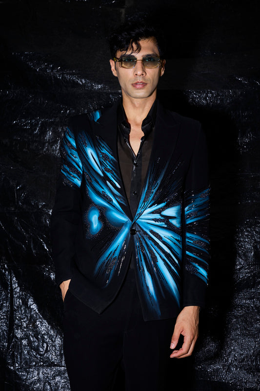 Artisan Blue Flame Tuxedo Set
