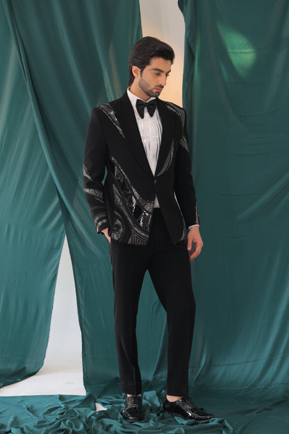 Obsidian Cut Tuxedo Set