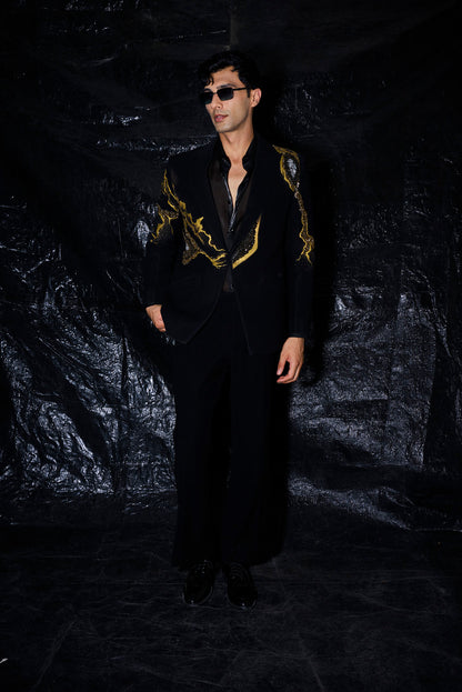 Earth Art Hand-Painted Couture Tuxedo