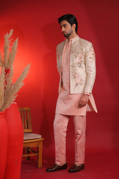 The Imperial Bloom Open Jacket Ensemble