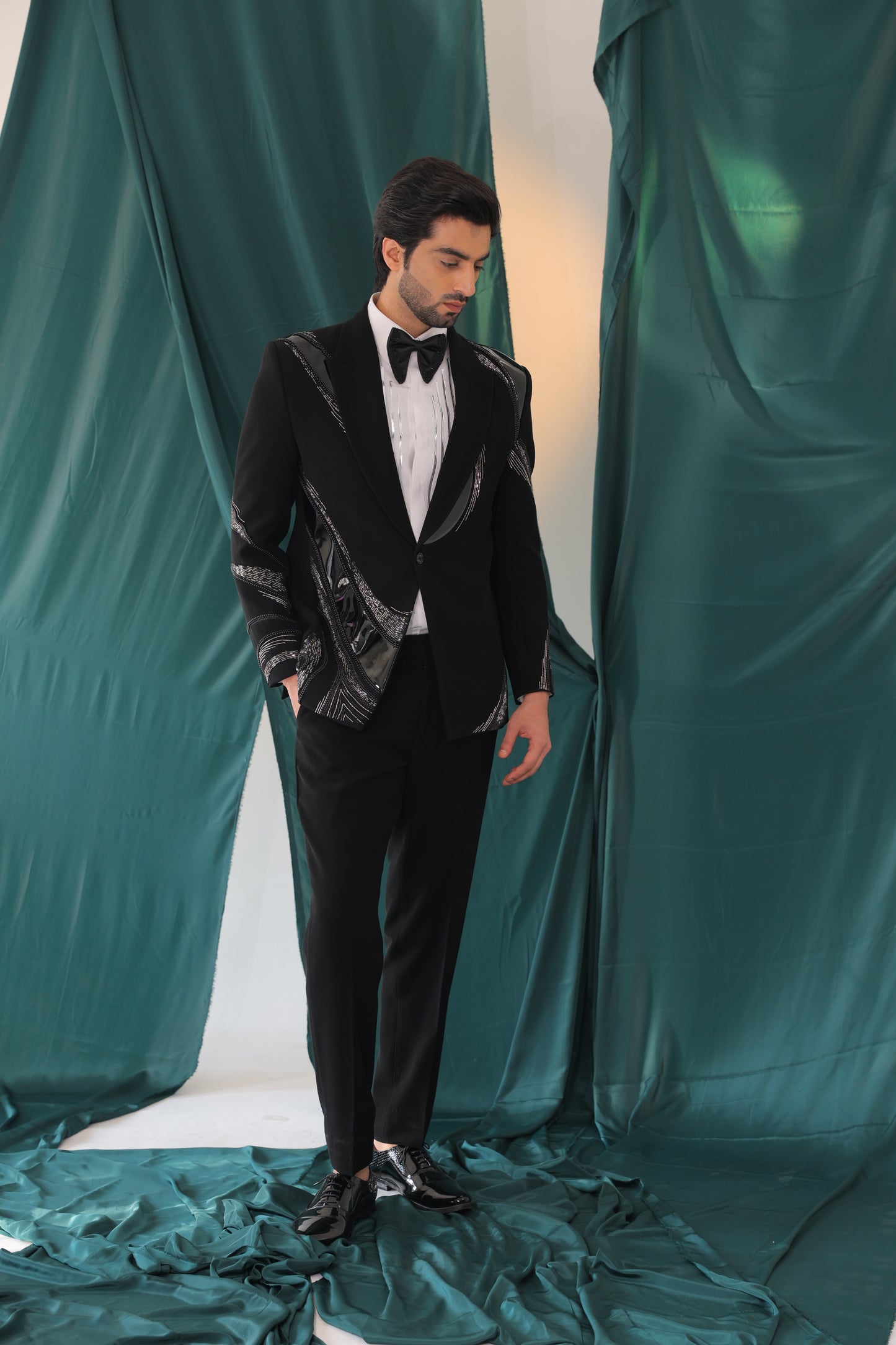 Obsidian Cut Tuxedo Set