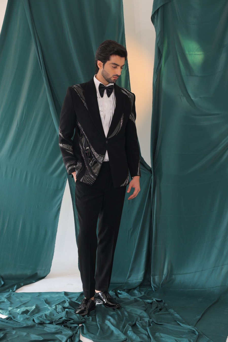 Obsidian Cut Tuxedo Set