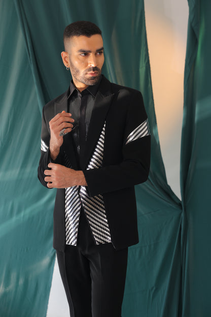 Nox Geometric Tuxedo Set