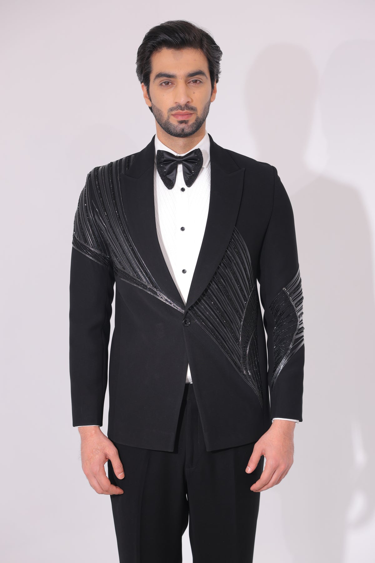 The Onyx Pleat Tailored Tuxedo