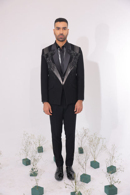 Metal Wings Tuxedo Set