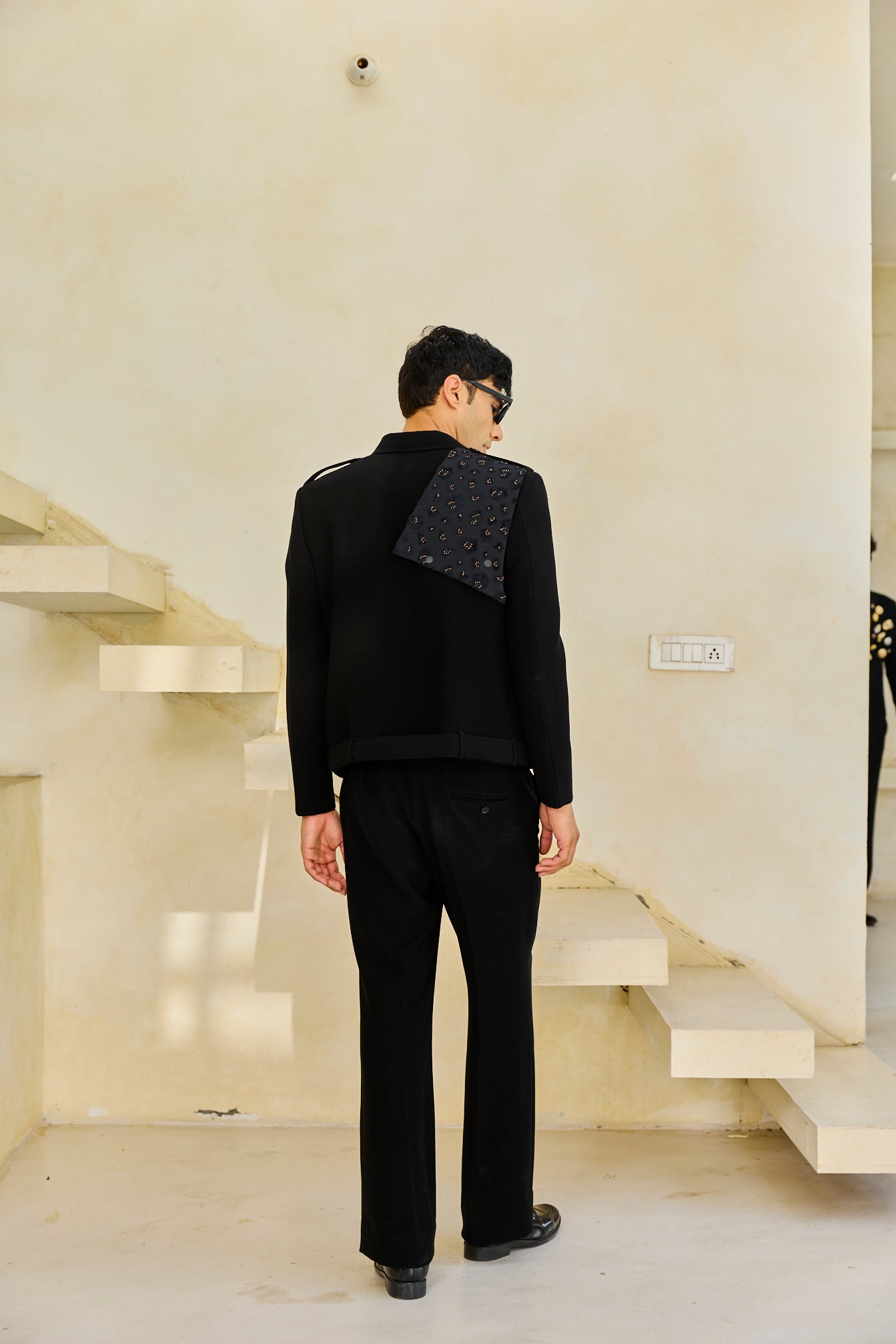 Black zipper