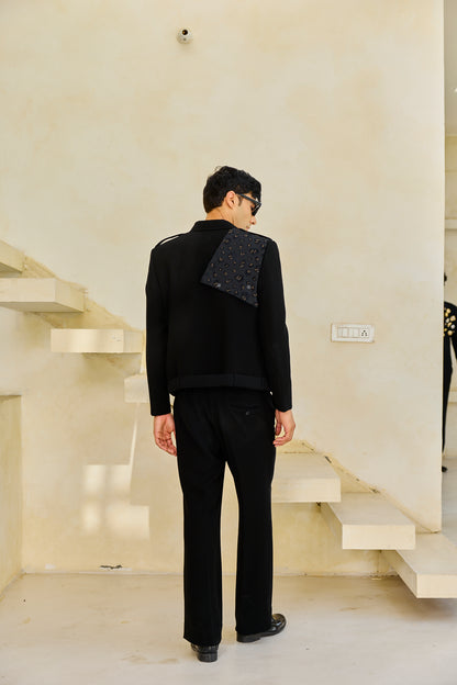 Black zipper