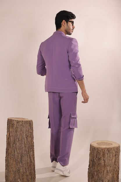 The Riviera Lavender Tailored Suit Set