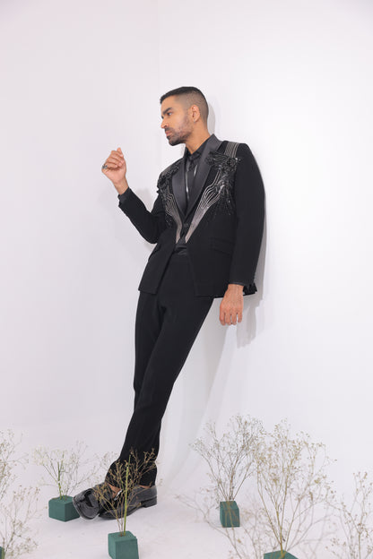 Metal Wings Tuxedo Set
